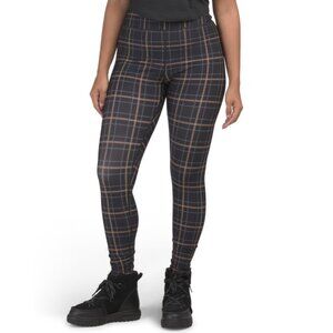 THE UPSIDE Check Multi Recycled Stretch Baselayer Lumiere Pants